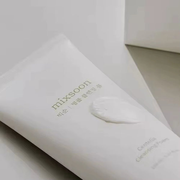Mixsoon Centella Cleansing Foam Korean Facial Cleanser Delicate Foam Deep Cleansing Oil Control Soothing and Moisturizating