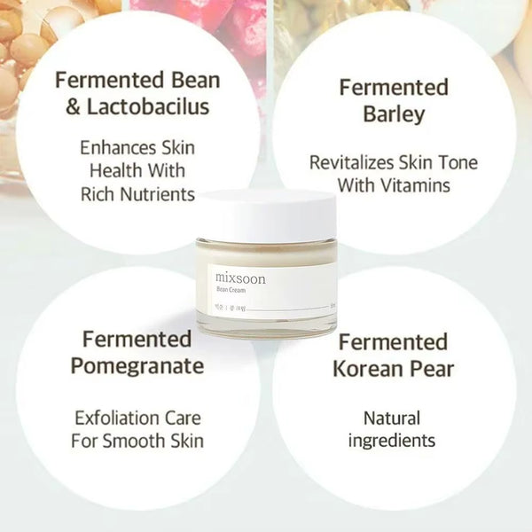 50ML Korean Facial Serum for Mixsoon Soybean Essence Repair Damage Anti-Aging Fade Spots Remove Horniness Skin Care