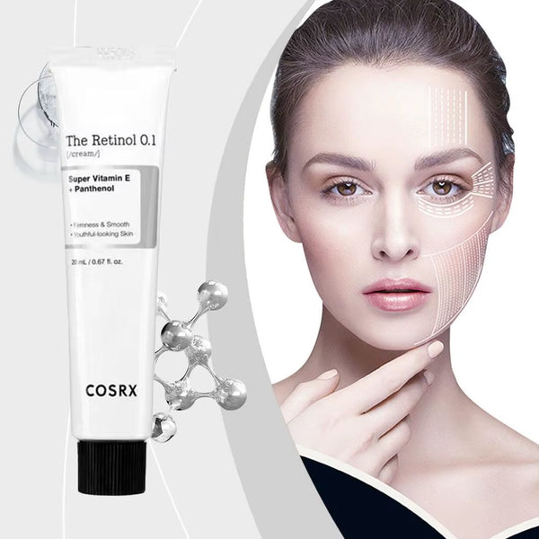 Cosrx Pure a Retinol 0.1 Face Cream - Evening Cream for Firming Powerful Repair Moisturizing Nourishing Brightening Skin Care