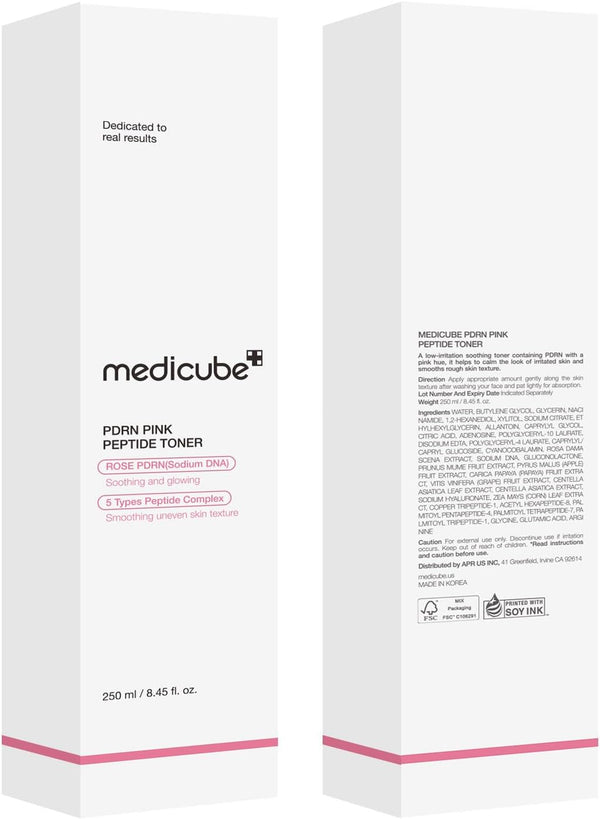 Soothing and Calming, Uneven Skin Tone, Rose PDRN & Peptide & Niacinamide, Korean Skin 150 ml