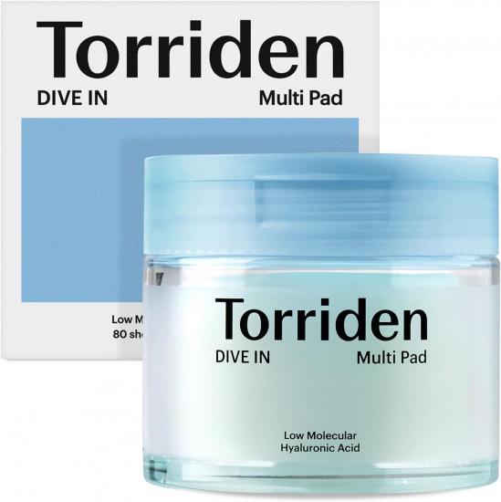 Torriden DIVE-IN Low Molecular Hyaluronic Acid Multi Pad 80