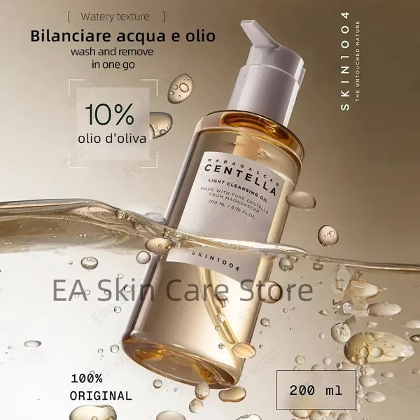 SKIN1004 Madagascar Centella Skincare Original Cleansing Gel Foam Tone Brightening Capsule Ampoule Whitening Serum Toner 3 Set