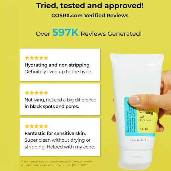 BestLow Ph Good Morning Gel Cleanser 150Ml Face Washing Moisturizing Skin Care Oil Control