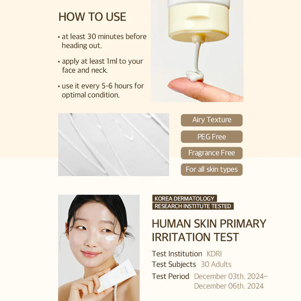 Mixsoon Bean Sunscreen 50Ml