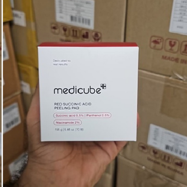 Facial Peeling Pads with Succinic Acid, (70p, Succinic Acid