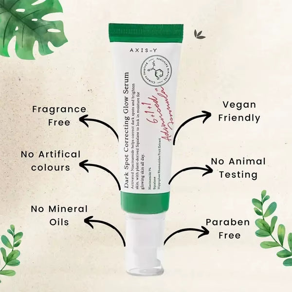 New Brightening Soothing Serum 1Pcs/50Ml Axis-Y Dark Spot Correction Serum Effectively Improves Dark Face Moisturizing Whitening