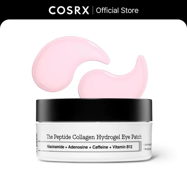 [COSRX Official] Shengchuang Peptide Collagen Hydrogel Eye Patches (60 Pieces)| Eliminate Eye Bags in Just 10 Minutes