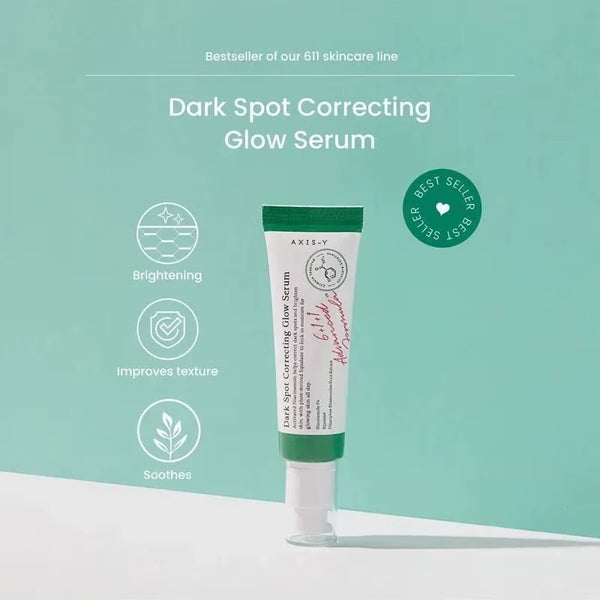 New Brightening Soothing Serum 1Pcs/50Ml Axis-Y Dark Spot Correction Serum Effectively Improves Dark Face Moisturizing Whitening