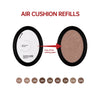 TIRTIR Cushion Refills Foundation Sunscreen Waterproof Long-Lasting Brighten Foundation Cream Women Base Makeup Face Cosmetics