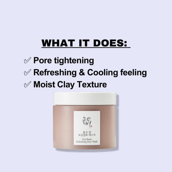 Glow Up Your Skin with Beauty of Joseon's Red Bean Refreshing Pore Mask! 🌟✨ #SkincareEssentials #BeautyOfJoseon