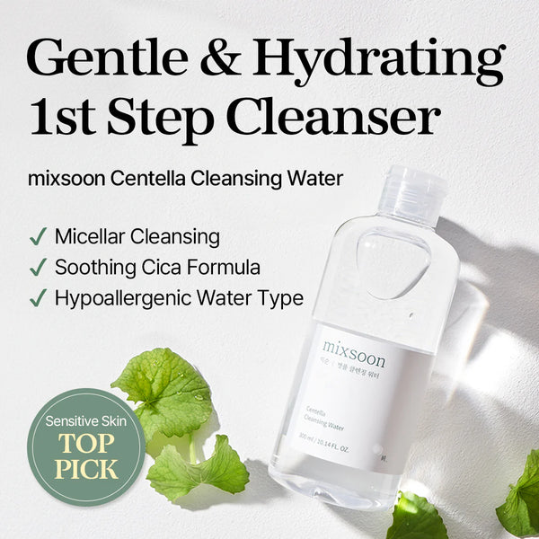 Mixsoon Centella Cleansing Water 300Ml
