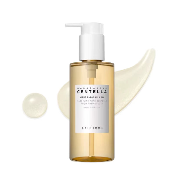 Korean SKIN1004 Skincare Centella 3Pcs Set,Toning Toner,Pore Care Light Cleansing Oil,Facail Serum for Soothing Sensitive Skin