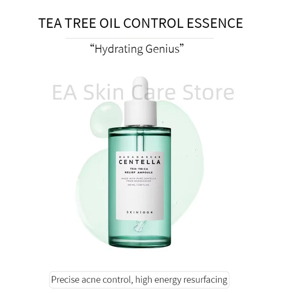 SKIN1004 Madagascar Centella Skincare Coreanos Tea Tree Oil Control Series 3Pcs/Set Soothing Hydration for Sensitive Skin Serum