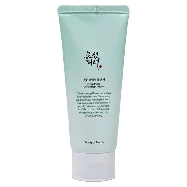 Fresh Green Plum Facial Cleanser Cleanses the Skin Leaving It Pure and Clear Green Plum Refreshing Gel Cleanser